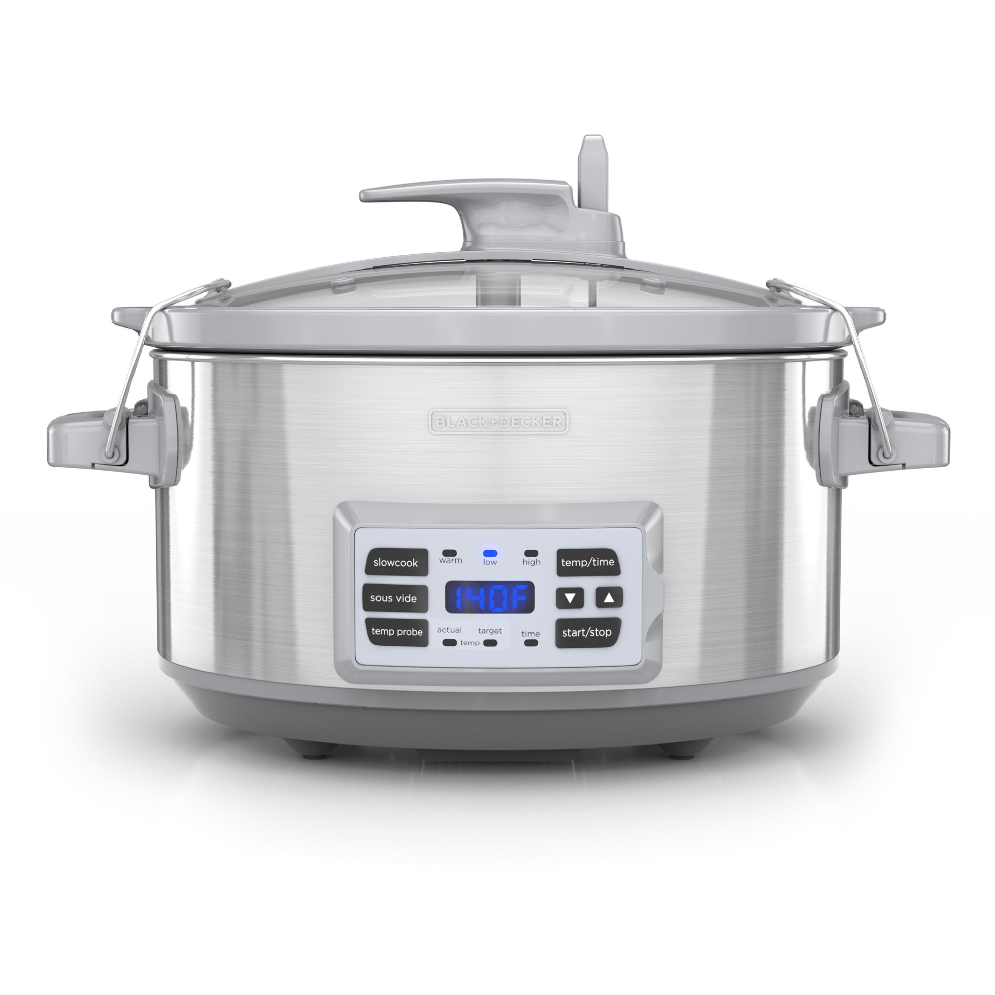 7 Quart Digital Slow Cooker with Temperature Probe Precision